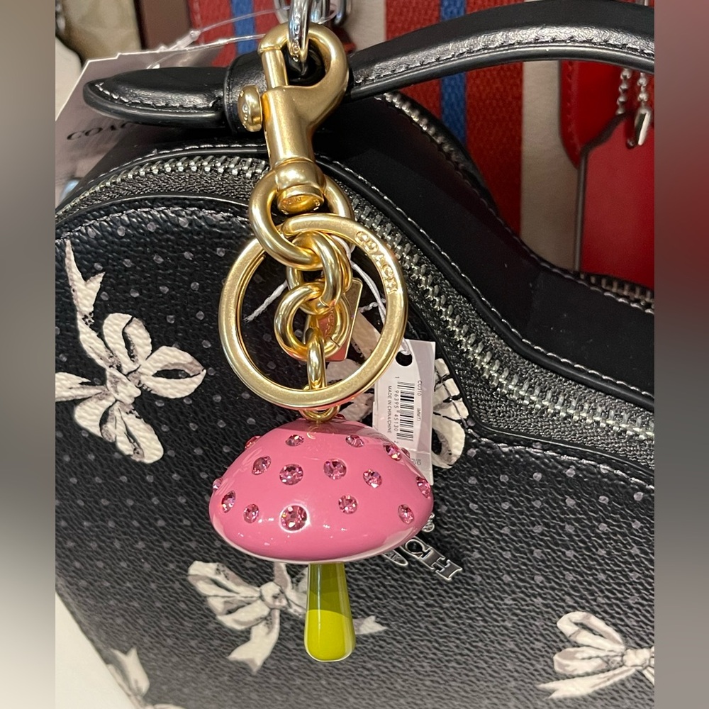 NWT Coach X Observed By Us Mushroom Bag Charm CU310 - Picture 2 of 8